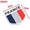 Car Bicycle Motorcycle 3D France Flag National Emblem Badge Sticker Decal Accessories For Peugeot Citroen Renault Car Styling ► Photo 3/6
