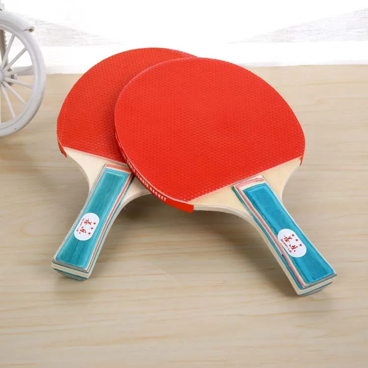 ماركة نوعية الخشب 2 penhold تنس الطاولة مضارب تنس الطاولة مضرب + 3 أجزاء تنس الطاولة الدعاوى ، شحن مجاني