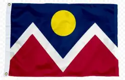 США Colorado Денвер Город флаг товары 3X5FT 150X90 см пользовательский дизайн хобби баннер флаг