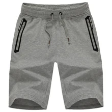 Однотонные мужские шорты плюс размер летние мужские s Пляжные Шорты хлопковые повседневные мужские шорты Homme брендовая одежда уличная AKQN341