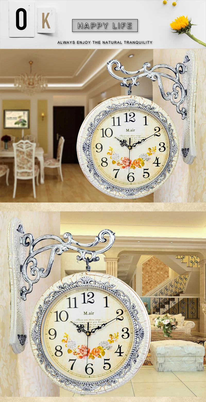 Vintage Wall Clock Wall Clock Digital Electronic Desk Clock Big Clock Secret Stash Wall Clock Kitchen Nixie Clock Watch Home Home  (2)