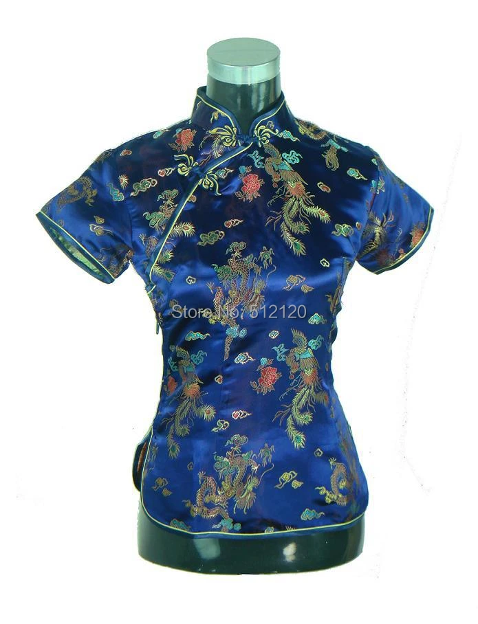 chinese satin top