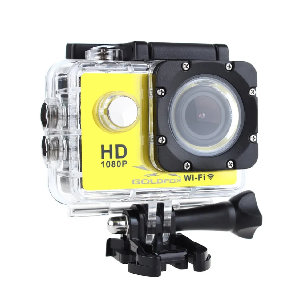 

1080P Full HD Wifi Sport Action Camera 170 Degree Wide Angel Sport DV Camera Go Waterproof Pro Mini DV Bike Helmet Cam