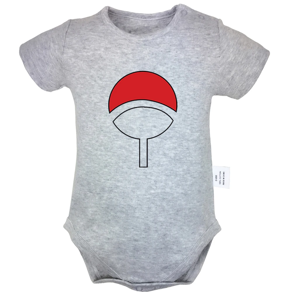 

Funny Cartoon Anime Naruto Konoha Nara Symbol Akatsuki Design Newborn Baby Bodysuit Suit Toddler Onsies Jumpsuit Cotton Clothes