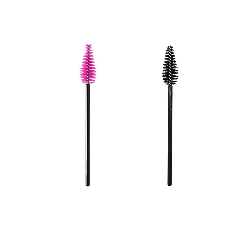 

Premium Silicone Makeup 2 Colors Eyelash Brush Comb Mascara Wands Eye Lashes Extension Tool Eyebrow Brush Make Up Tools