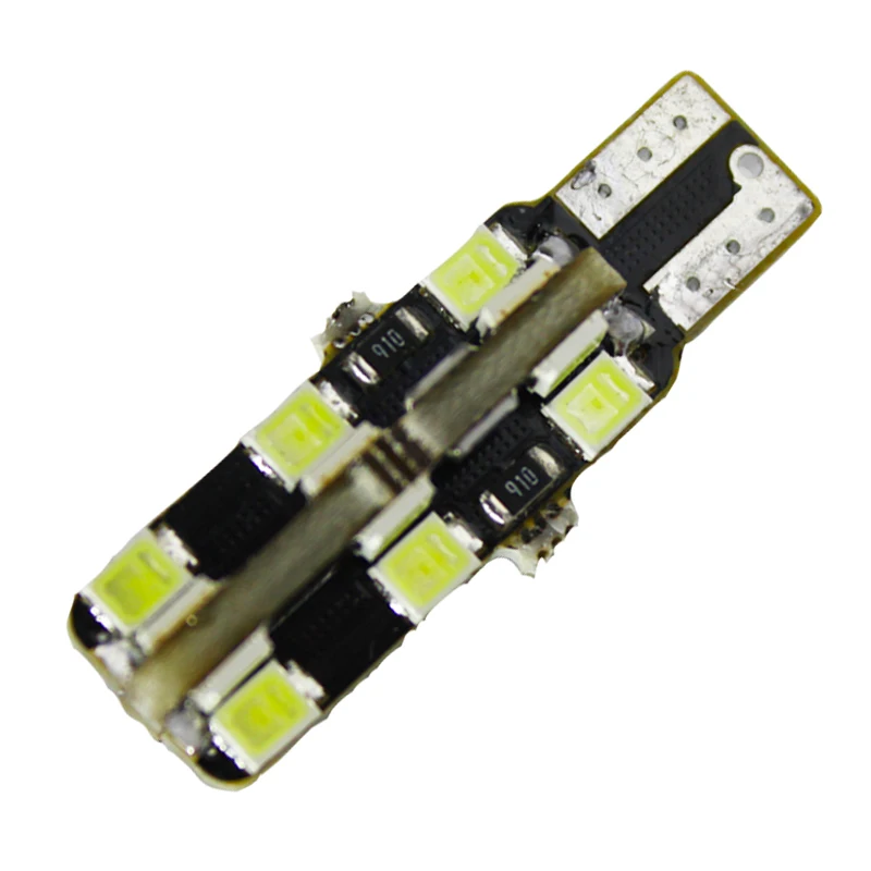 4 шт. белая Can шина без Ошибок T10 W5W 24 светодиодные лампы 3528/1210 SMD автомобисветильник