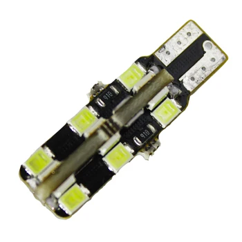 

4pieces White Can bus No Error T10 W5W 24 LED Bulbs 3528/1210 SMD Driving Car Light High Quality Lamp 12V