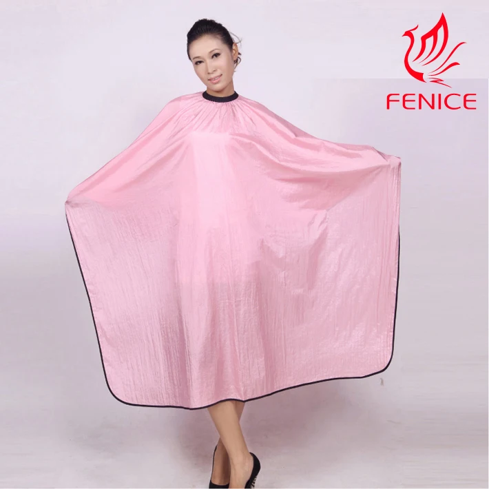 5 pcs per pack Large size Adult Hairdressing Hairdresser Cape Gown Waterproof barber cloth hair cutting 4