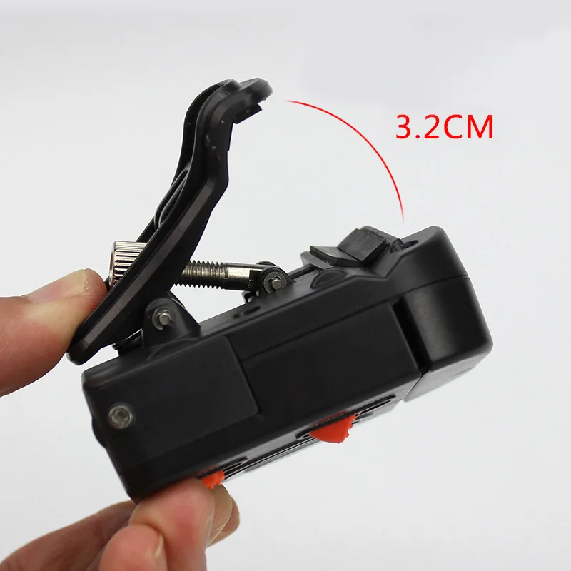 Newly Mechanical Fishing Line Counter Plastic Clip On Digital Display