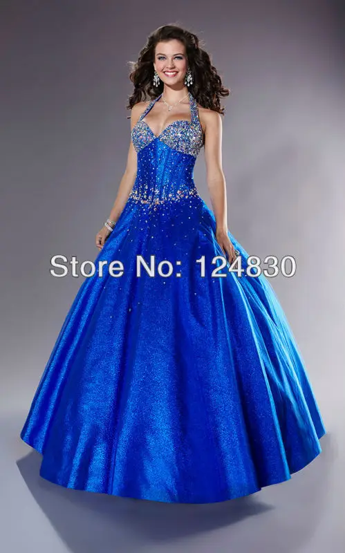 dillards royal blue prom dress