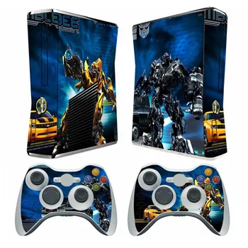 

003 Vinyl Skin Sticker Protector for Microsoft Xbox 360 Slim and 2 controller skins Stickers
