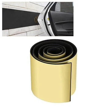 

Bumper Car door protector Garage Wall Strip 200x20cm Cover Scratch resistant Rubber Foam Moulding Safety Black New
