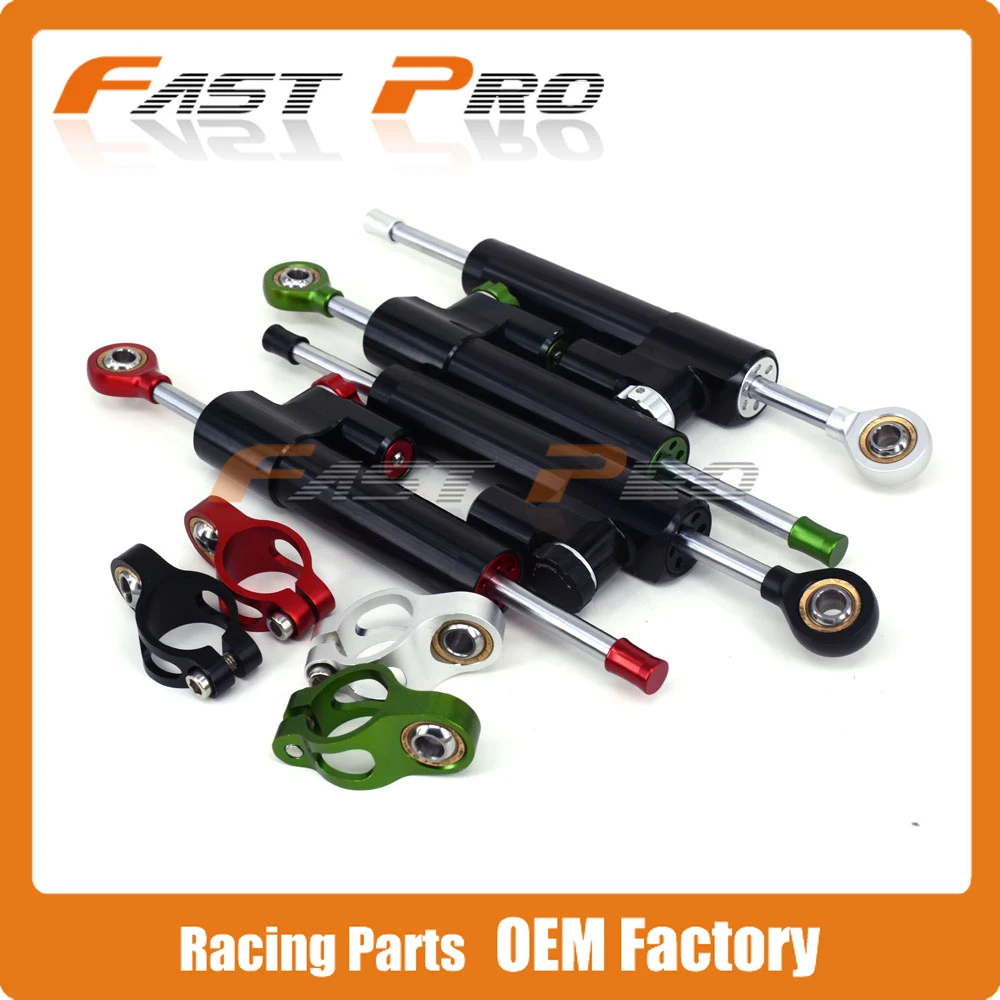 

CNC Steering Damper Motorcycle Stabilizer Linear Reversed Safety Control For YZF R1 R6 GSXR1000 ZX14R ZX10R XJ600 FZ1 MT-03
