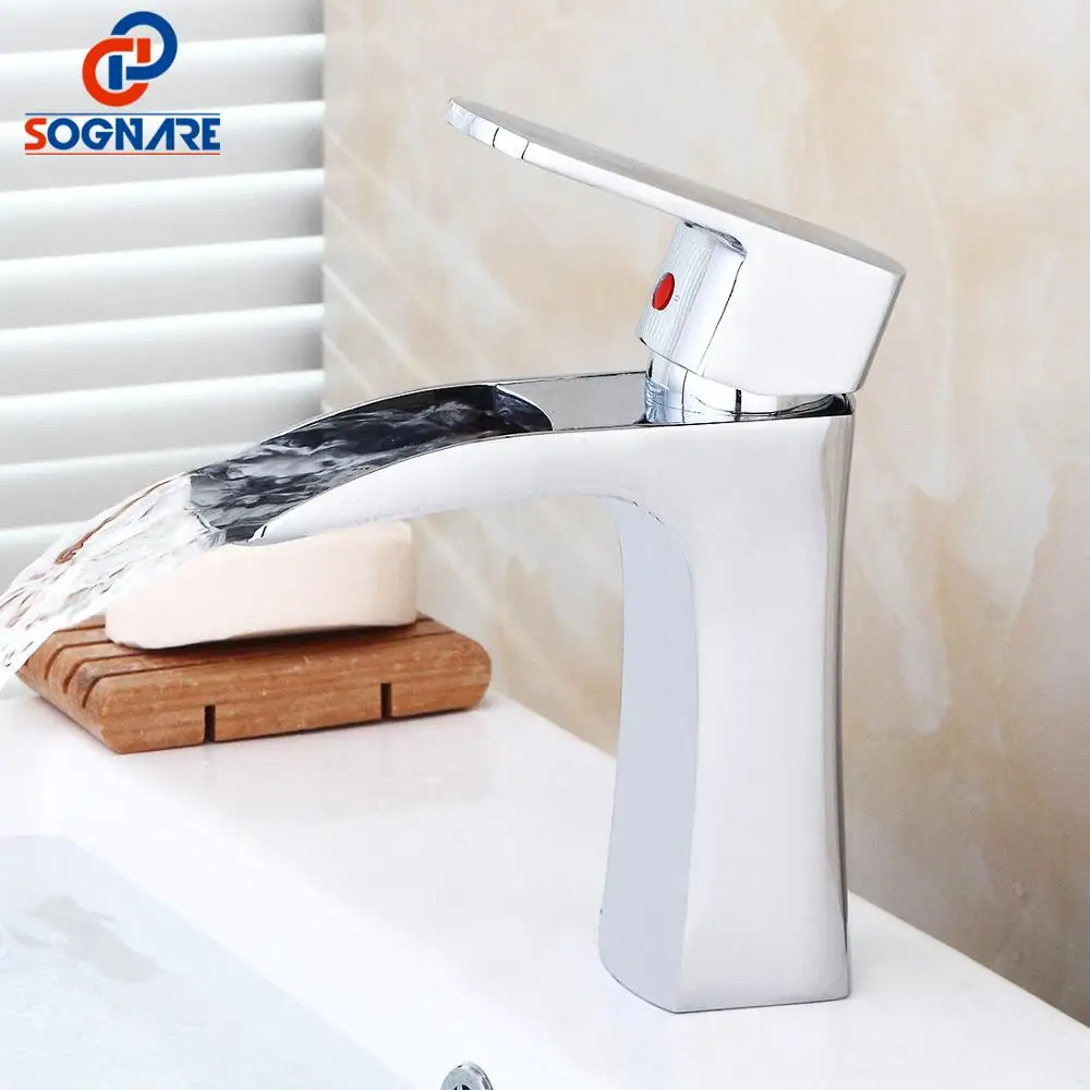 

Bathroom Sink Faucet Mixer Copper Faucet Basin Taps Deck Mounted Single Handle Cold And Hot Water Mixer Sink Tap Bathub Faucets