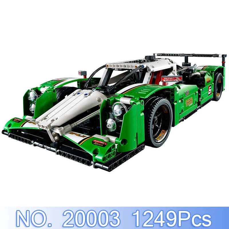 

Lepin 20003 Technic Series 1249Pcs 24 hours Race Car Figures Building Blocks Bricks Set Toy Gift Model Kit Compatible With 42039