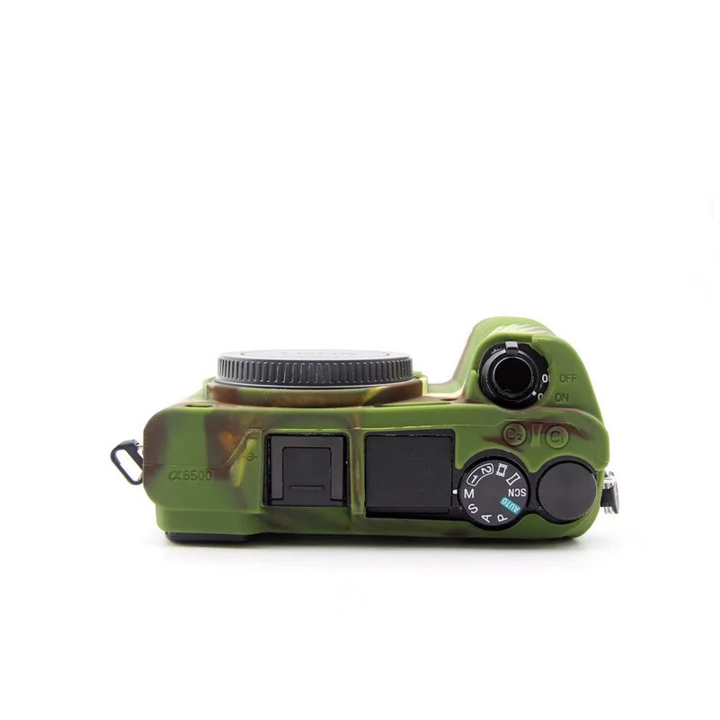 Soft Silicone Case Camera Body Protective Cover For Sony A6500 A6300 Mirrorless System Camera Rubber-7