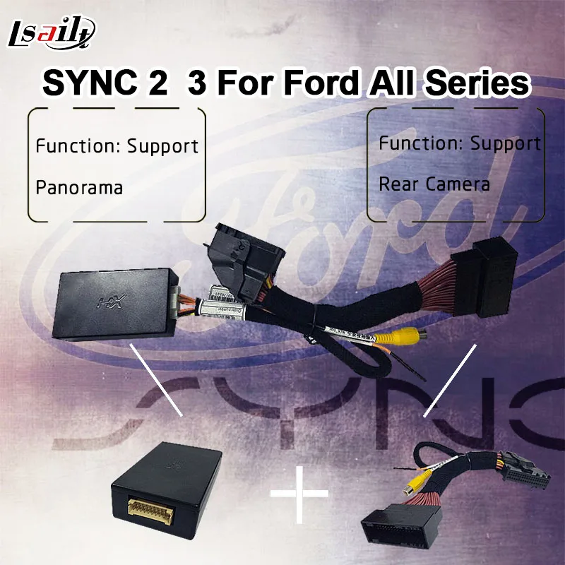 Easy plug play CAN BUS 360 Panorama module for Ford SYNC 2 and SYNC 3 with