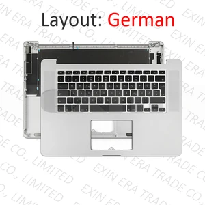 Image 4 - Coque supérieure avec clavier pour Macbook Pro Retina 15" A1398, 2012/2013/2014/2015, versions américaine, anglaise, française, allemande, espagnole et danoise 
