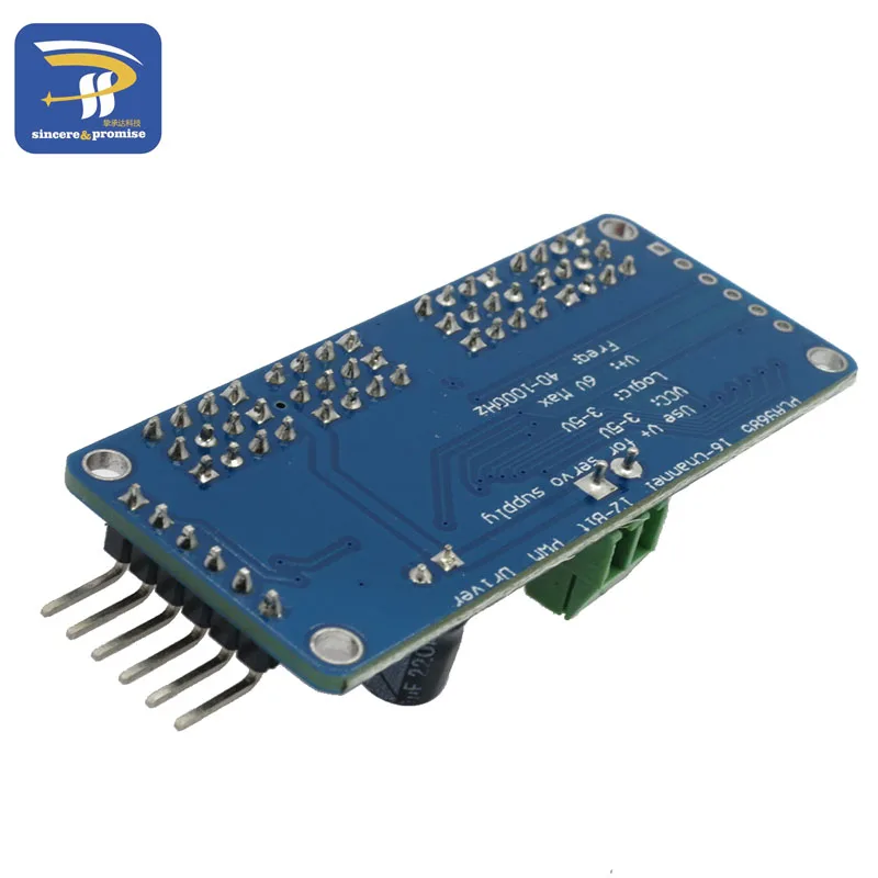 PCA9685 16-канальный видеорегистратор 12-битная ШИМ/Servo Driver-I2C интерфейсный модуль для Raspberry Pi щит модуль Servo Щит для Arduino Diy Kit