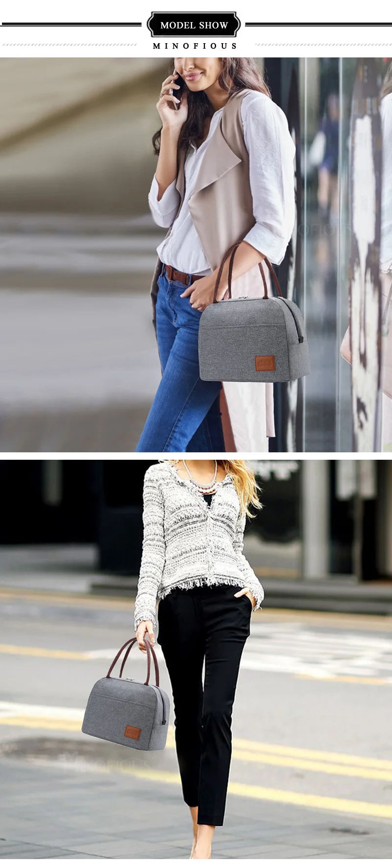 Bolsas p/ almoço