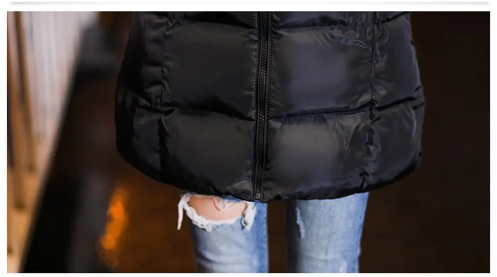 PinkyIsBlack зимняя куртка женская утепленная длинная верхняя одежда пуховик с хлопковой подкладкой с капюшоном парки куртка зимнее пальто