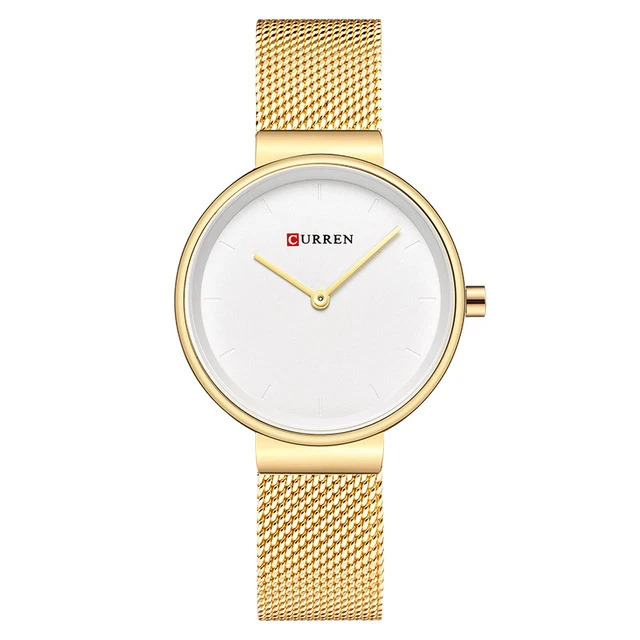 

Fashion Women Watches Luxury Famous Brand Watch Stainless Steel Bracelet Minimalist Quartz Wristwatch Dress Ladies Watch Gold
