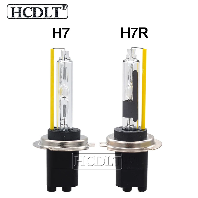 HCDLT 12V 55W Xenon D2H HID Projector Headlight Bulb 5500K HID Xenon H7 H1 H3 H11 HB3 HB4 9012 H11R H7R 55W Car Light Bulb Lamp