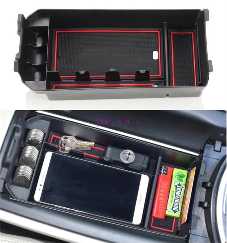 Car Central Arm Storage Store Content Box Armrests For Mercedes Benz GLC C Class W205 W253 C200L GLC260 etc Upgrade accessories