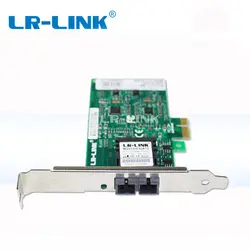 LR-LINK 9020PF-LX 100 Мб оптический волокно ethernet адаптер PCI-Express x1 сетевой интерфейс nic карты Realtek RTL8105 для ПК