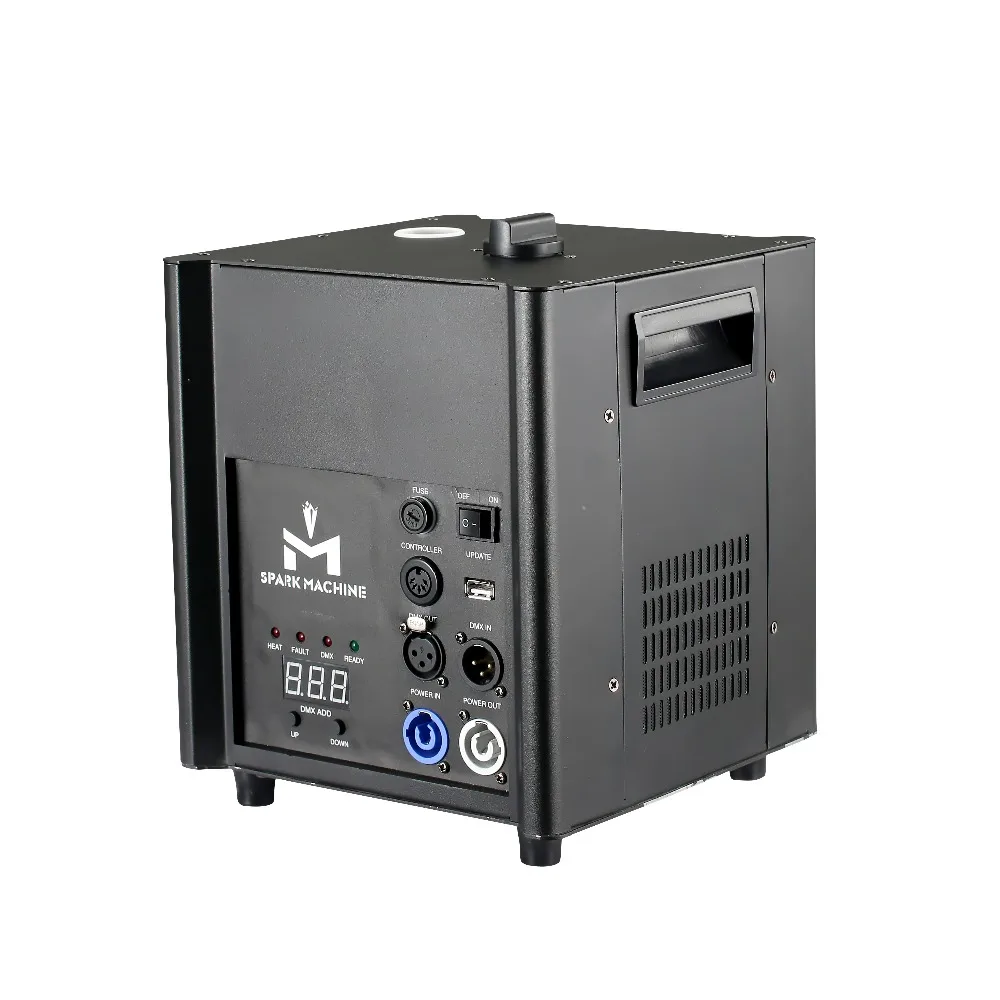 

4units 500w 2-5m height electric sparkler fire flame machine cold fire with flycase stage party dj club effect lighting