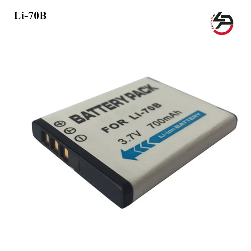 Для цифровой камеры Olympus LI-70B LI70B LI ion аккумулятор 70B FE-4040 X-940 VG-145 VG-110 VG-120 5040 50 брэндовая Новинка деталь для замены Камера Батарея 700 мА-ч