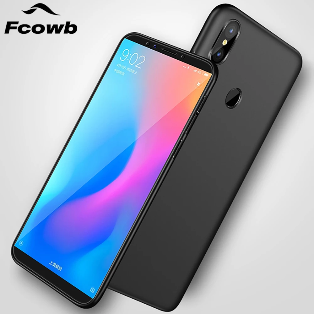 FCOWB For Xiaomi Redmi S2 Case TPU Soft Silicon All inclusive Protector Back Cover Mi 6X |