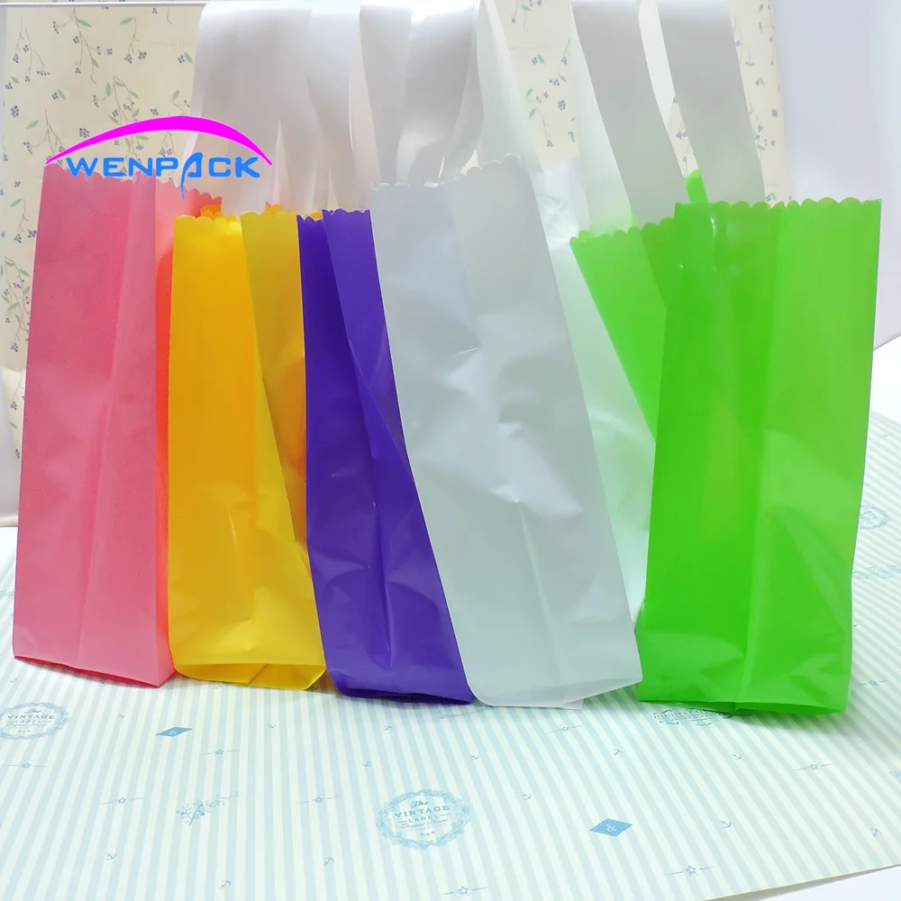 Подарочный пластиковый пакет с логотипом на заказ/сумка для покупок