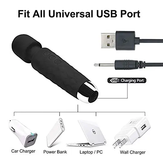Зарядный кабель USB DC 2 5 мм шнур для зарядки вибратора массажа палочки
