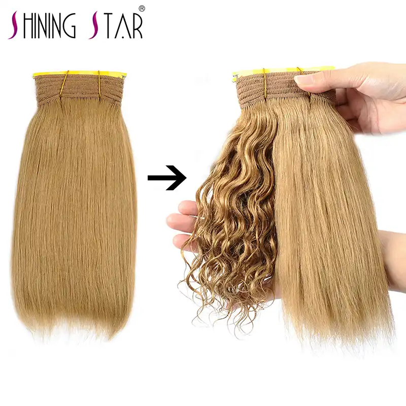 Shiningstar 27 Deep Curly Wet And Wavy Human Hair Brazilian Honey