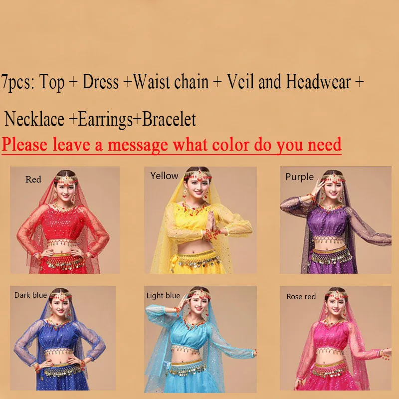 Женские костюмы для танца живота 6 цветов|india belly dance costumes|costumes indiabelly costumes |