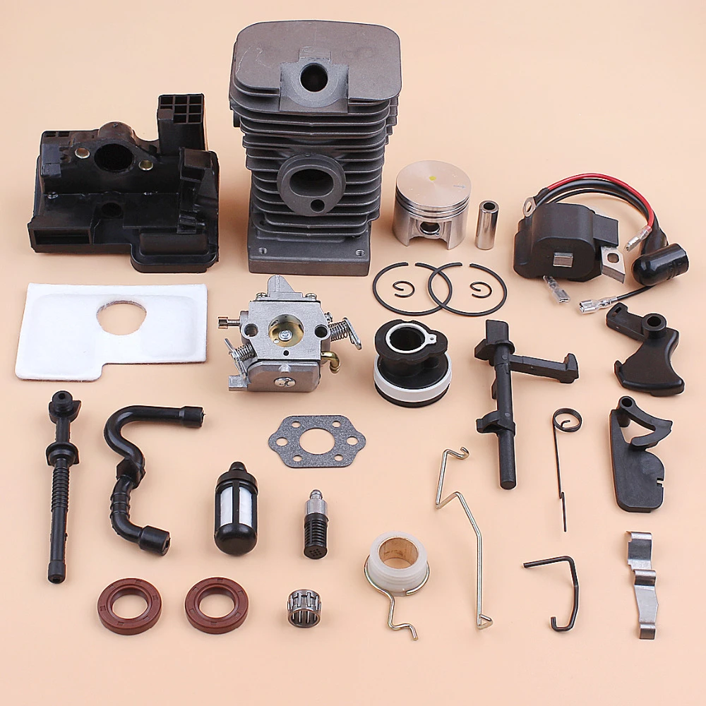 38mm Cylinder Piston Carburetor Ignition Coil Throttle Choke Rod Kit For Stihl 018 Ms180 Ms 180 Chainsaw Replacement Parts Chainsaws Aliexpress