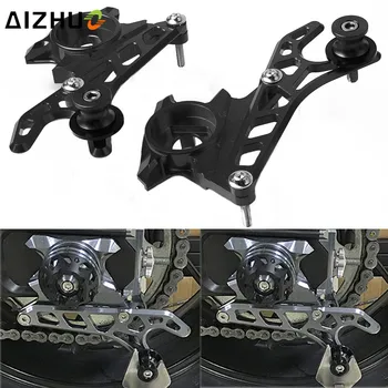 

FOR YAMAHA MT 07 FZ 07 MT07 FZ07 MT-07 2014 2015 2016 2017 CNC Aluminum Motorcycle Rear Wheel Axle Stand Pick Up Hook Set