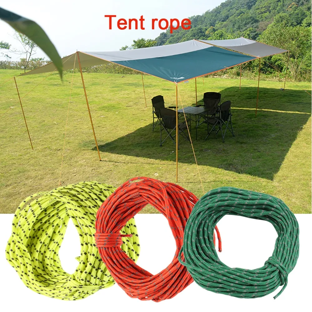 Durable 2.5mm Tent Wind Rope Multifunctional Bold Tent Fixed Rope