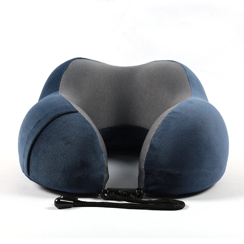 

U-shape Memory Foam Soft Neck Pillow Rebound Slow Space Travel Pillow Neck Health LBShipping