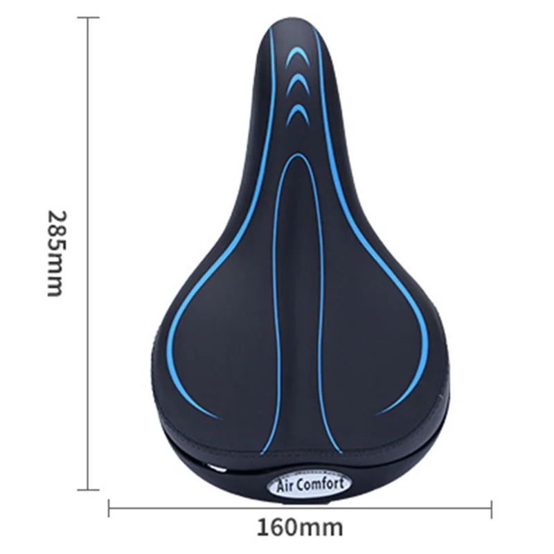 Горячее Велосипедное Сиденье Велосипеда универсальное седло Расширенная Удобная Подушка Мягкий пояс воздушная подушка ручной надувной