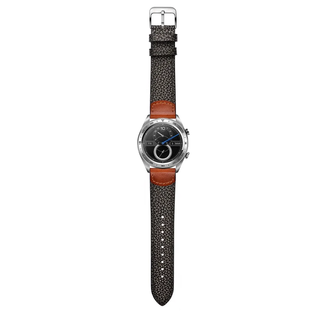 

For Huawei watch GT strap Genuine leather Honor magic band bracelet for xiaomi huami amazfit Pace 2/gear S3 straps 22mm belt