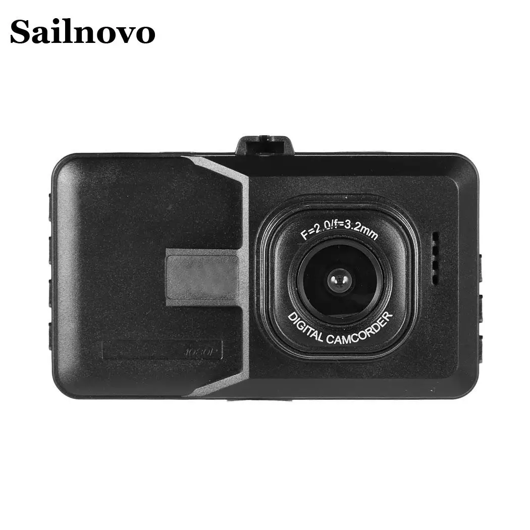 Wookrays Видеорегистраторы для автомобилей 3 дюймов Экран 1080P HD Dash Камера USB/HDMI 140
