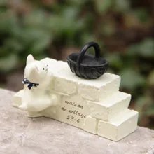 Корзина для кошек Guidepost миниатюрный Сказочный Сад украшения дома мини ремесло микро Ландшафтный Декор DIY аксессуары