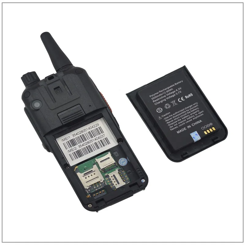50 км портативная рация 4G сеть GSM MTK две sim-карты профессиональная рация 3500 мАч батарея Android мобильный телефон радио