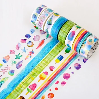 

1.5cm Wide The Puzzle World Decorative Washi Tape DIY Scrapbooking Masking Tape School Office Supply Escolar Papelaria