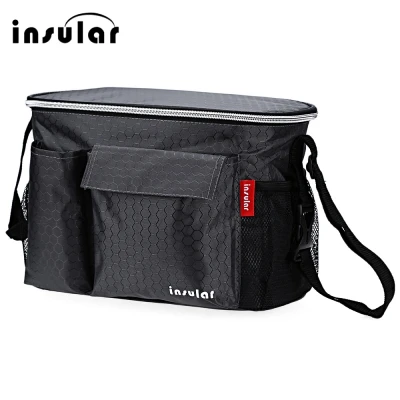 

Mummy MultiFunction Baby Care Food Thermal Insulation Storage Case Large Capacity Handbag hanging baby stroller Accessories