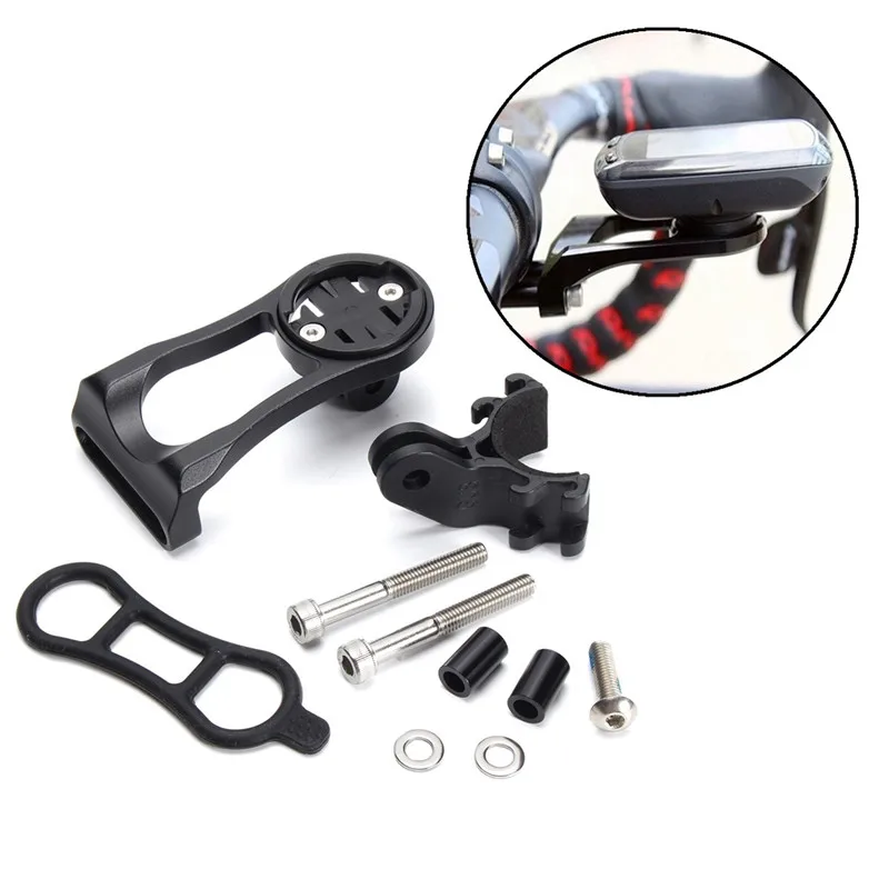 Universal Bicycle Stem Bracket Mount Stand Holder+Bracket Adapter+Bike Head Light Clamp for