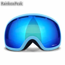 Double – decked ski goggles mountain climbing Riding anti – fog outdoor myopia single Snowboarding glasses Skiing Eyewear