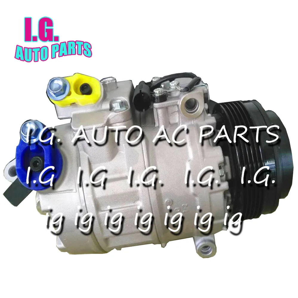 Авто AC компрессор для BMW 320 325 330X3 E83 X5 E53 64526936883 447220-8027 4472208027 6915388 6916232 6936883